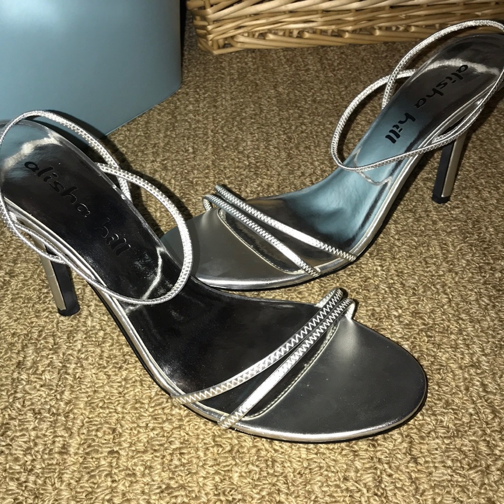 Silver heels